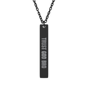 Trust God Bro Necklace