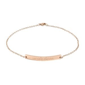 Let God Prevail Anklet