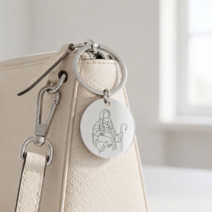 The Good Shepherd Keychain